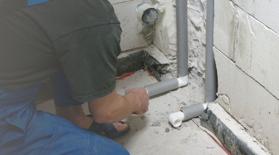 Local tankless water heater installation in Manchester, VT